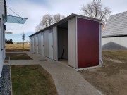 Einhausung aus Stahl