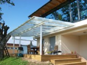 Terrassenüberdachung aus Stahl